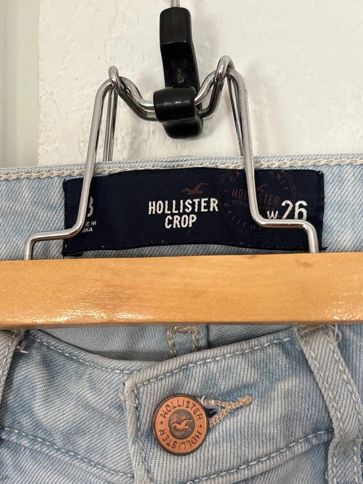 Jean azul claro Hollister talla S – photo 6
